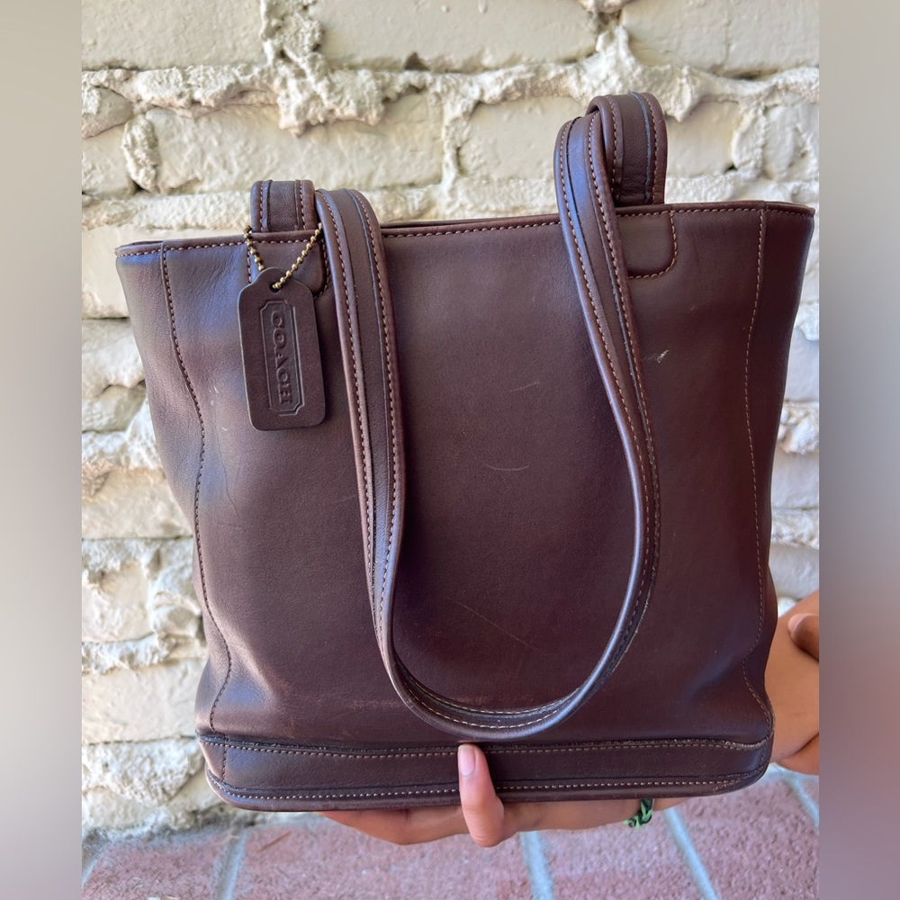 Vintage Coach Bleecker Bucket Tote